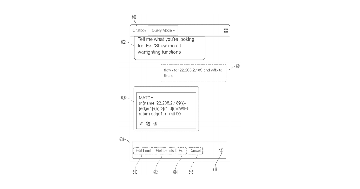 Patent drawing for Methods and systems for natural language processing of graph database queries