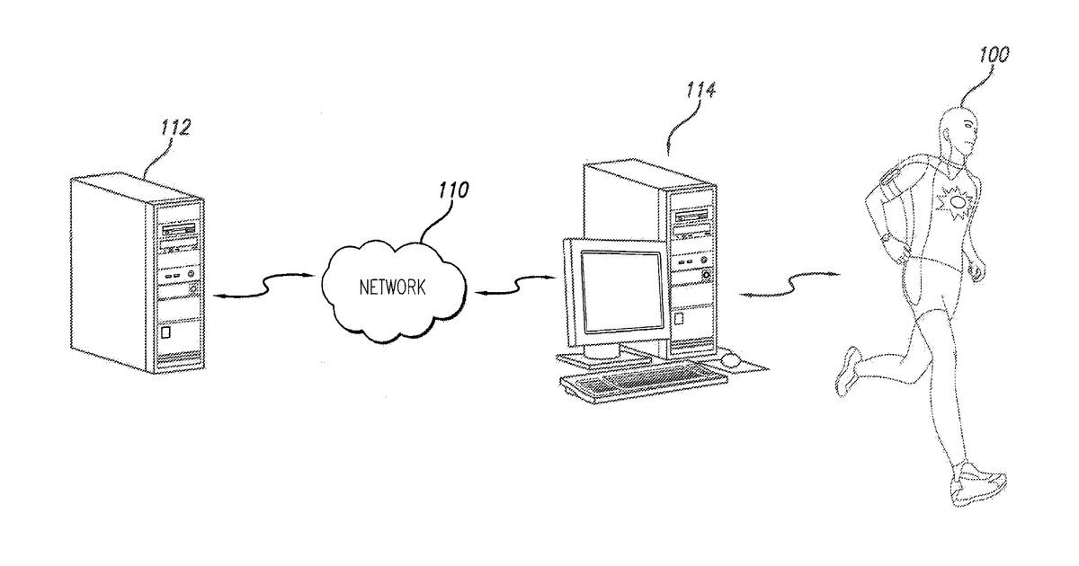Patent drawing for Methods And Program Products For Building A Workout