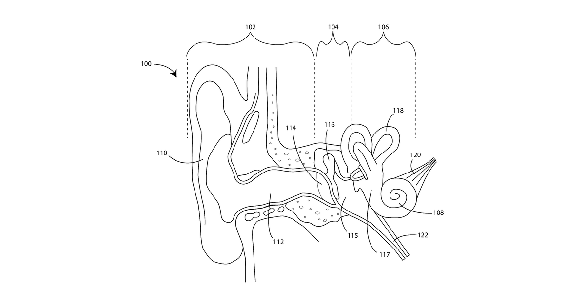 Patent drawing for Hearing assistance system with enhanced fall detection features
