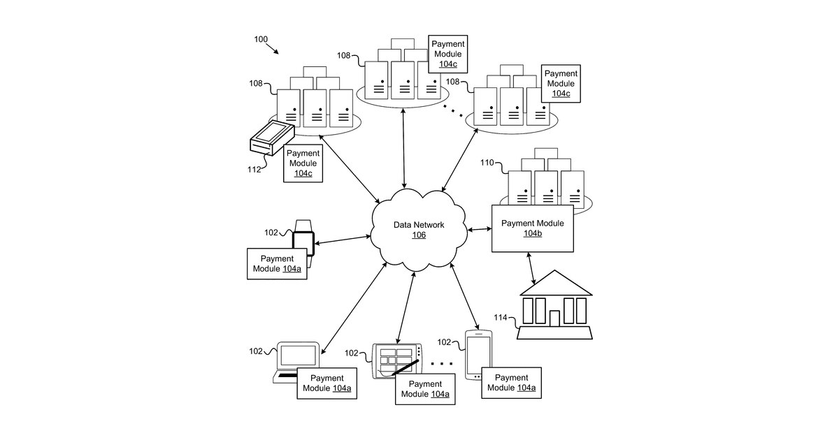Patent drawing for Payment processing