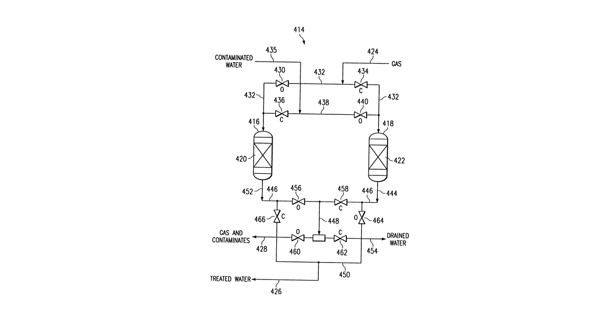 Patent drawing for System and method for converting light hydrocarbons to heavier hydrocarbons with improved water disposal
