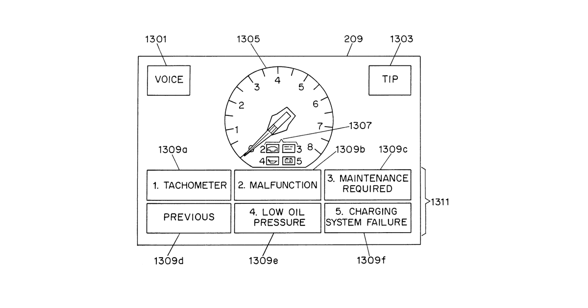 Patent drawing for Multimedia information and control system for automobiles