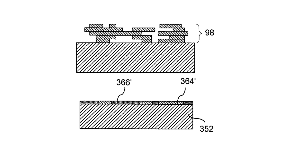 Patent drawing for Electrochemical fabrication methods including use of surface treatments to reduce overplating and/or planarization during formation of multi-layer three-dimensional structures