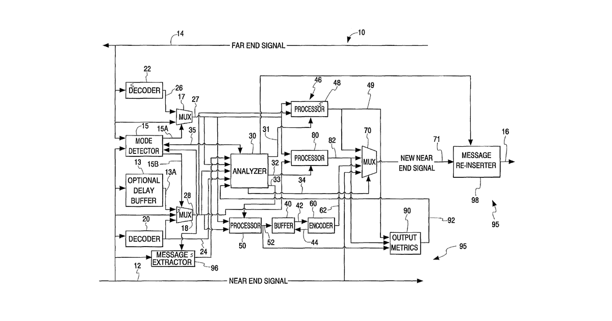 Patent drawing for Audio enhancement communication techniques