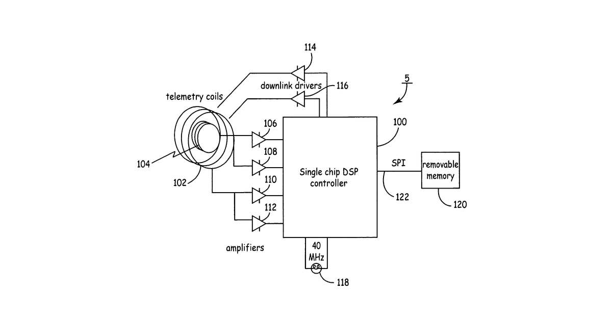 Patent drawing for Multi-mode programmer for medical device communication