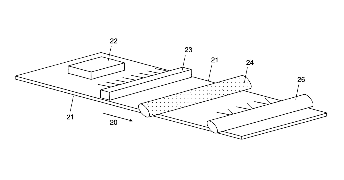 Patent drawing for Process and materials for marking plastic surfaces