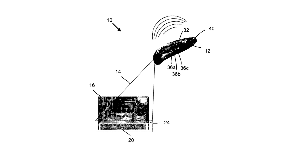 Patent drawing for Systems and methods for generating, reading and transferring identifiers