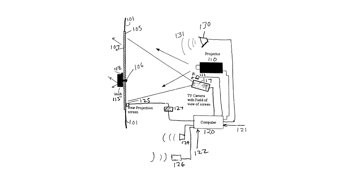 Patent drawing for Reconfigurable instrument panels