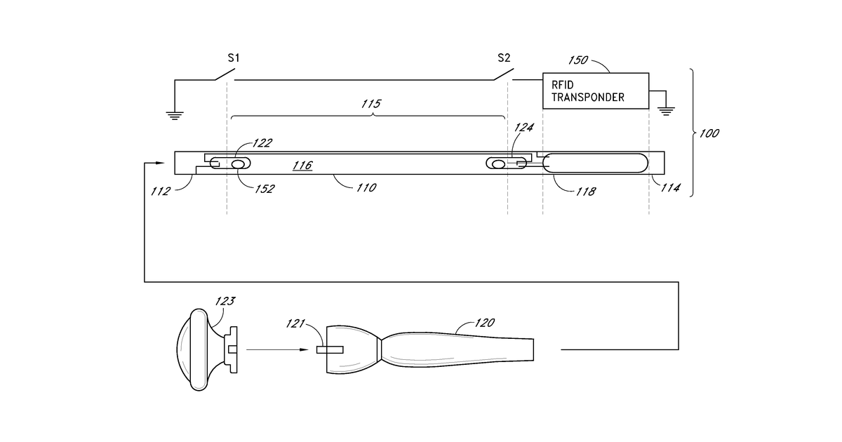 Patent drawing for Magical wand and interactive play experience