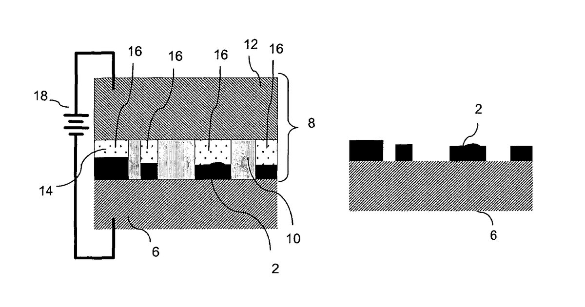Patent drawing for Methods for electrochemically fabricating structures using adhered masks, incorporating dielectric sheets, and/or seed layers that are partially removed via planarization