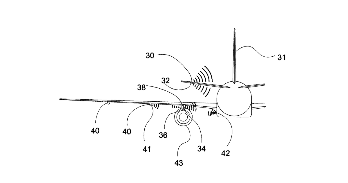 Patent drawing for Aircraft defense system against manpads with IR/UV seekers