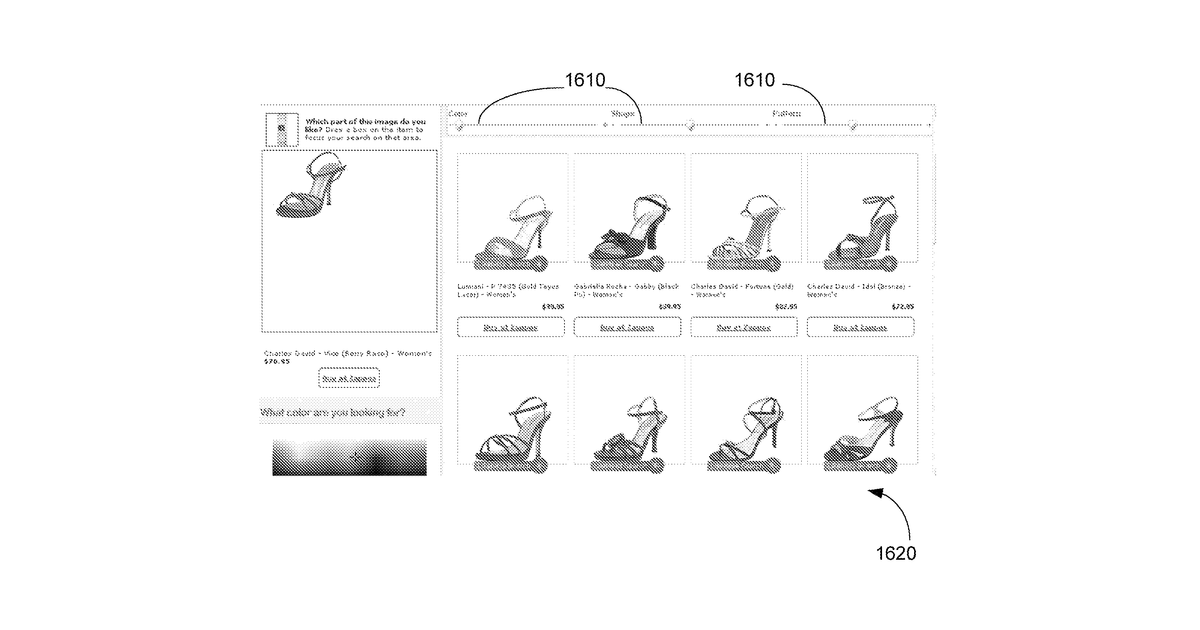 Patent drawing for System and method for search portions of objects in images and features thereof