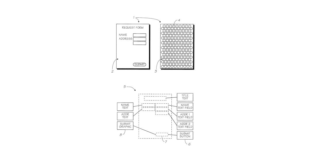 Patent drawing for Facsimile delivery system using associated identifiers