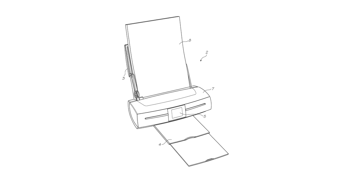 Patent drawing for Printhead assembly with a thermosetting adhesive film for attaching printhead integrated circuitry