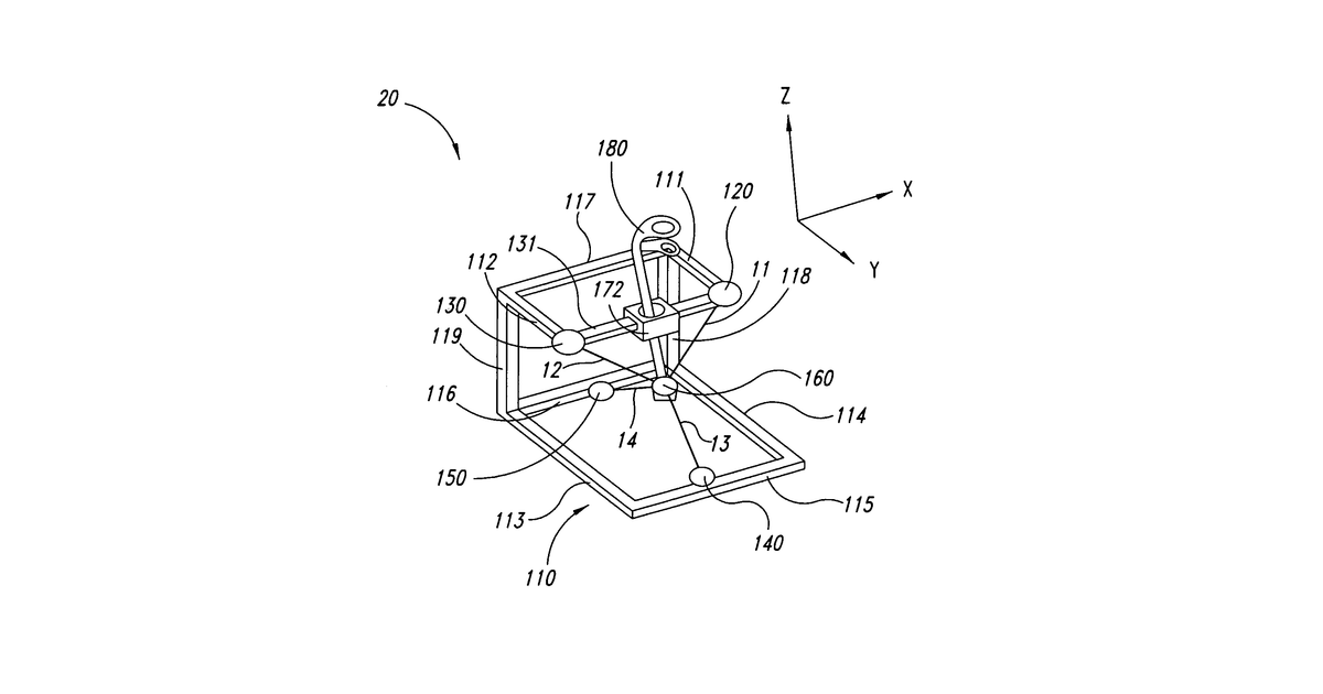 Patent drawing for Method, apparatus, and article for force feedback based on tension control and tracking through cables
