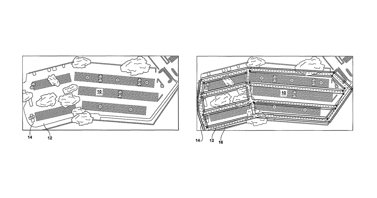 Patent drawing for Detecting principal directions of unknown environments