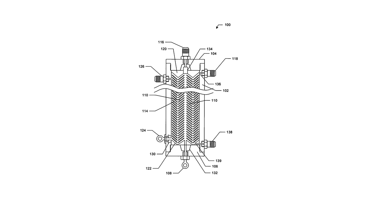 Patent drawing for Electrolytic cell and method of use thereof