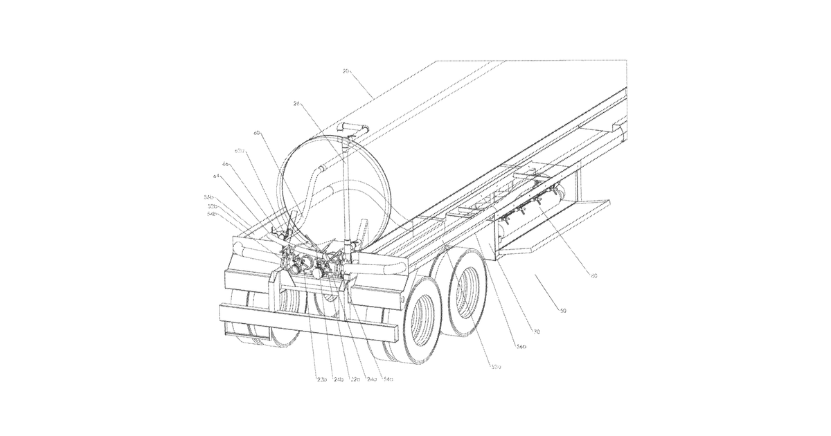Patent drawing for Mobile water treatment