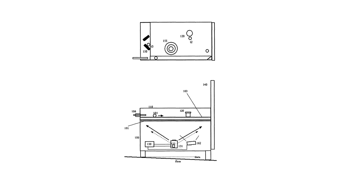 Patent drawing for Reconfigurable control displays for games, toys, and other applications