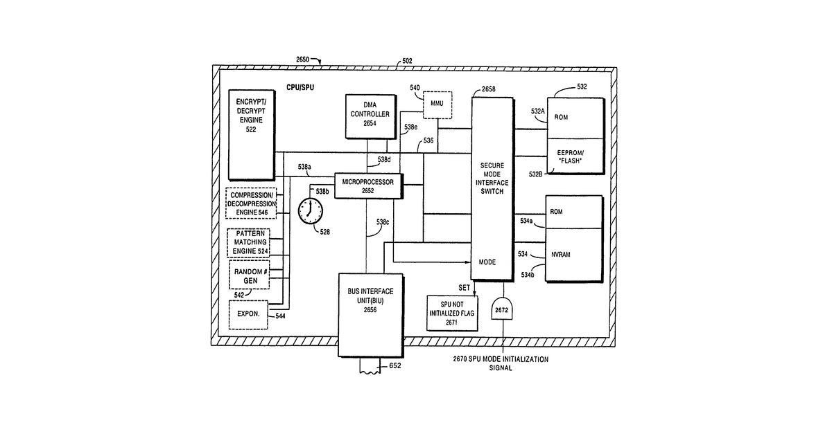 Patent drawing for Systems and methods for secure transaction management and electronic rights protection