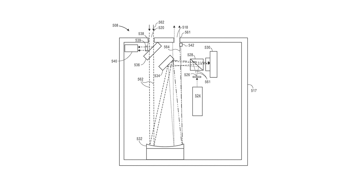 Patent drawing for Ground support equipment tester for laser and tracker systems