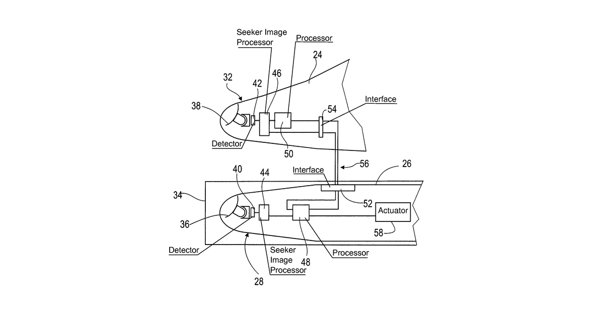 Patent drawing for Method and apparatus for determining a location of a flying target