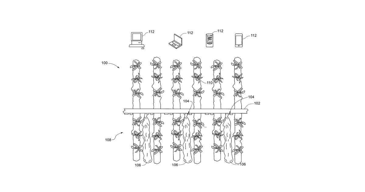Patent drawing for Automatic gated pipe actuator