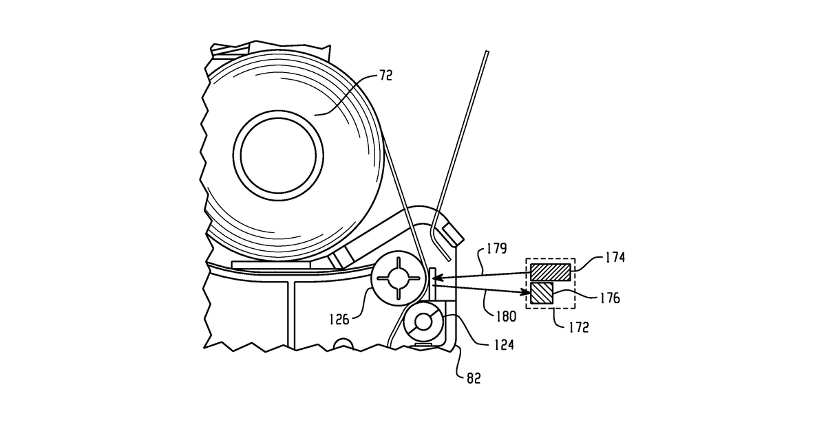 Patent drawing for Sheet product dispenser