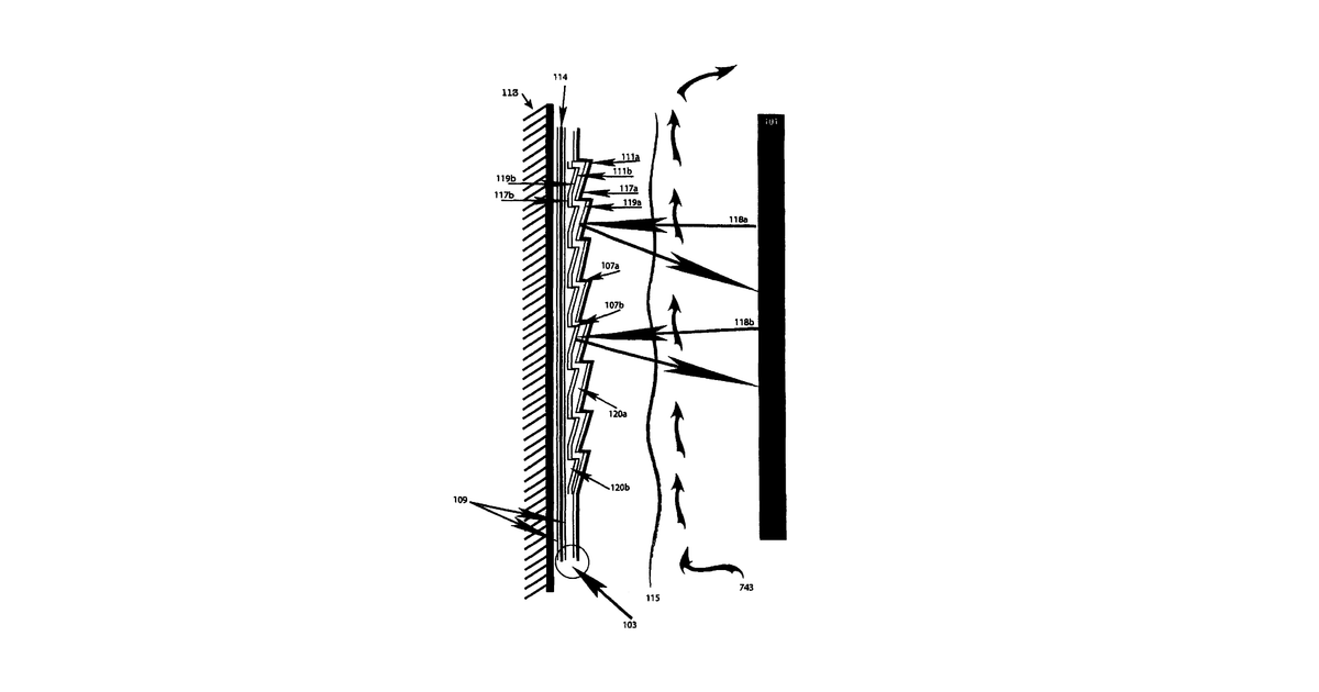 Patent drawing for Thermal insulation energy saver device