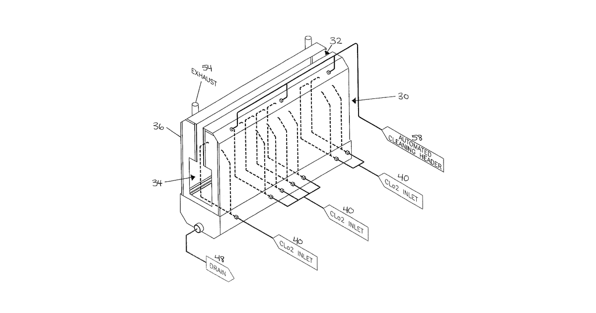 Patent drawing for Cleaning apparatus and method