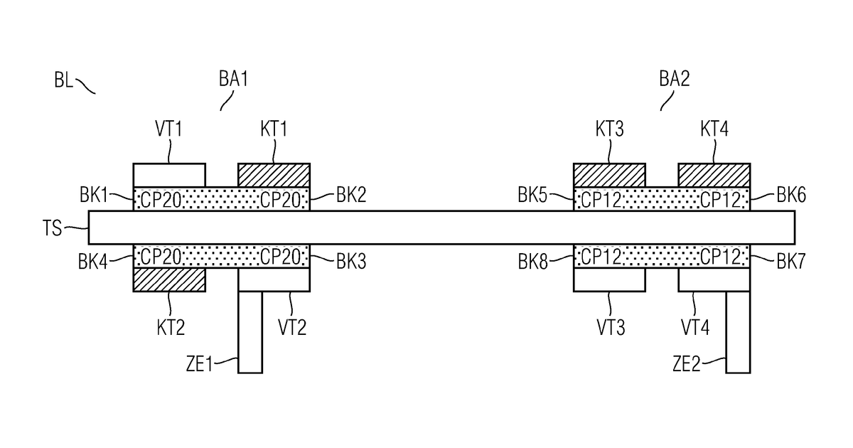 Patent drawing for Method for determining fittings for constant tables of automatic placement machines