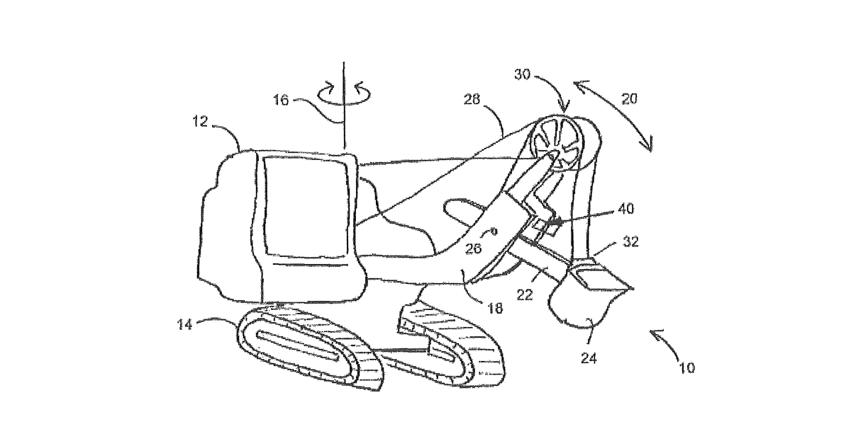 Patent drawing for Autonomous loading