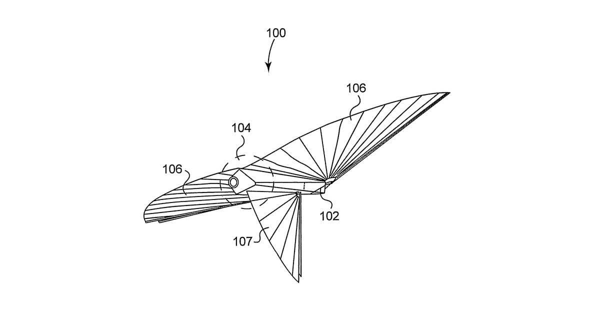 Patent drawing for Long endurance aircraft