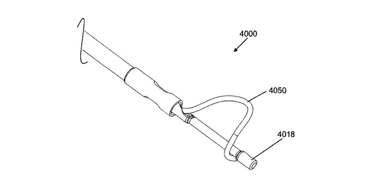 Patent drawing for Tissue removal system with retention mechanism