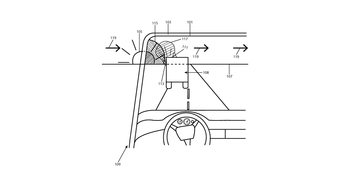Patent drawing for Glare elimination and image enhancement system improving lenses, windows and displays