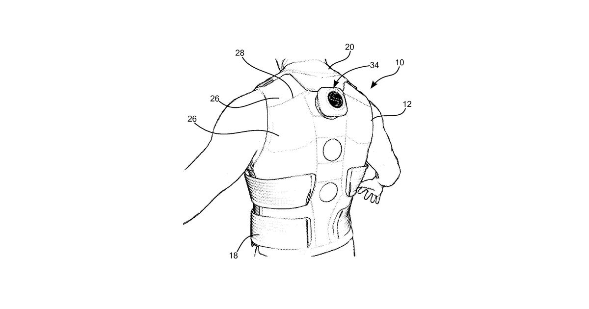 Patent drawing for Personal cooling and heating system