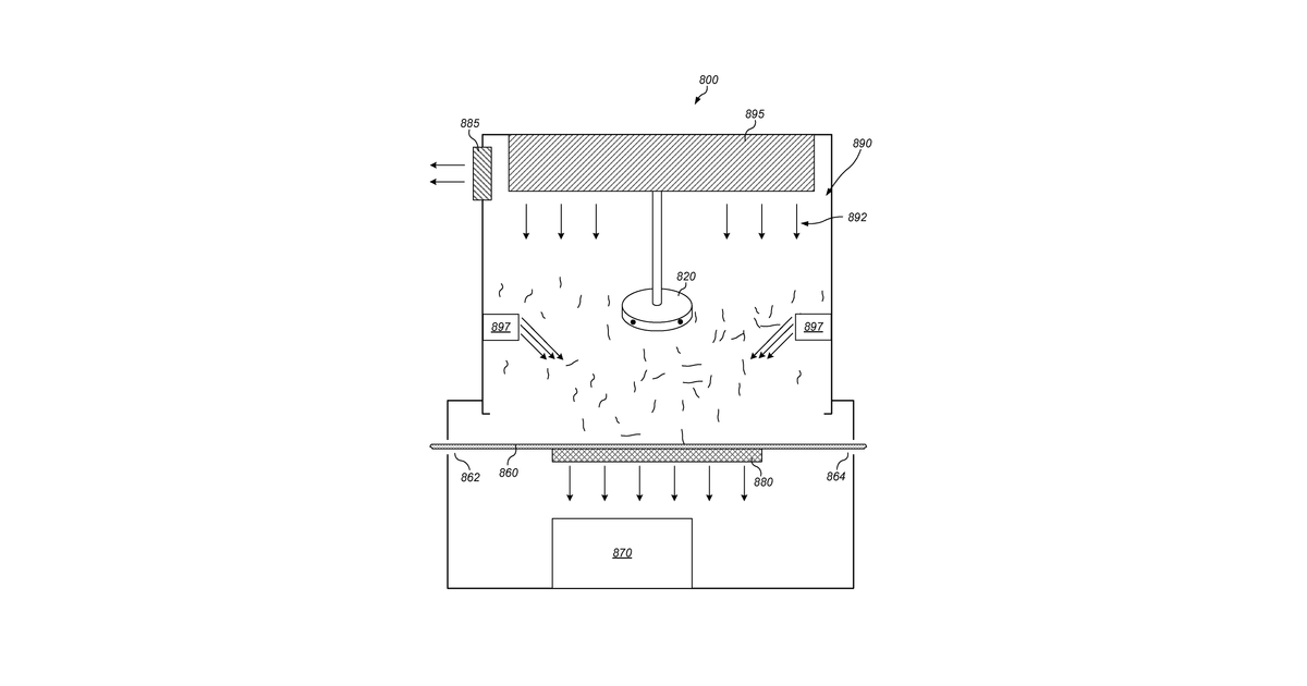 Patent drawing for Devices and methods for the production of microfibers and nanofibers having one or more additives
