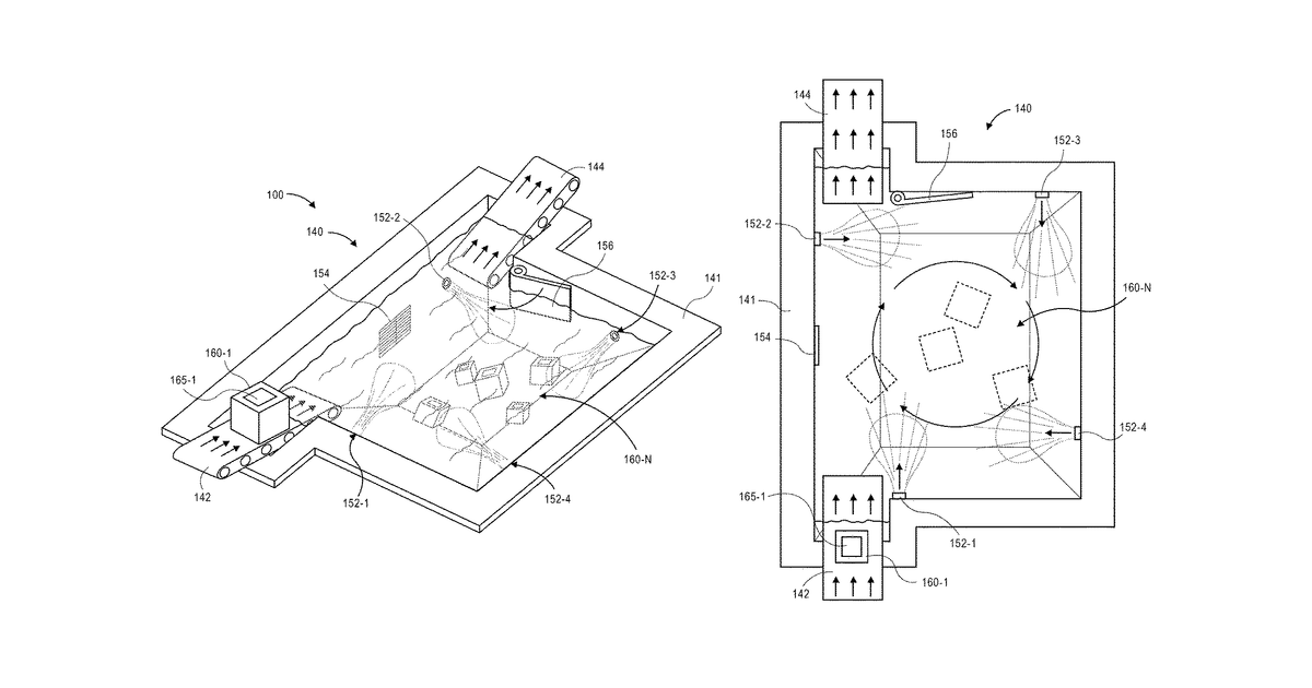 Patent drawing for Aquatic storage facilities