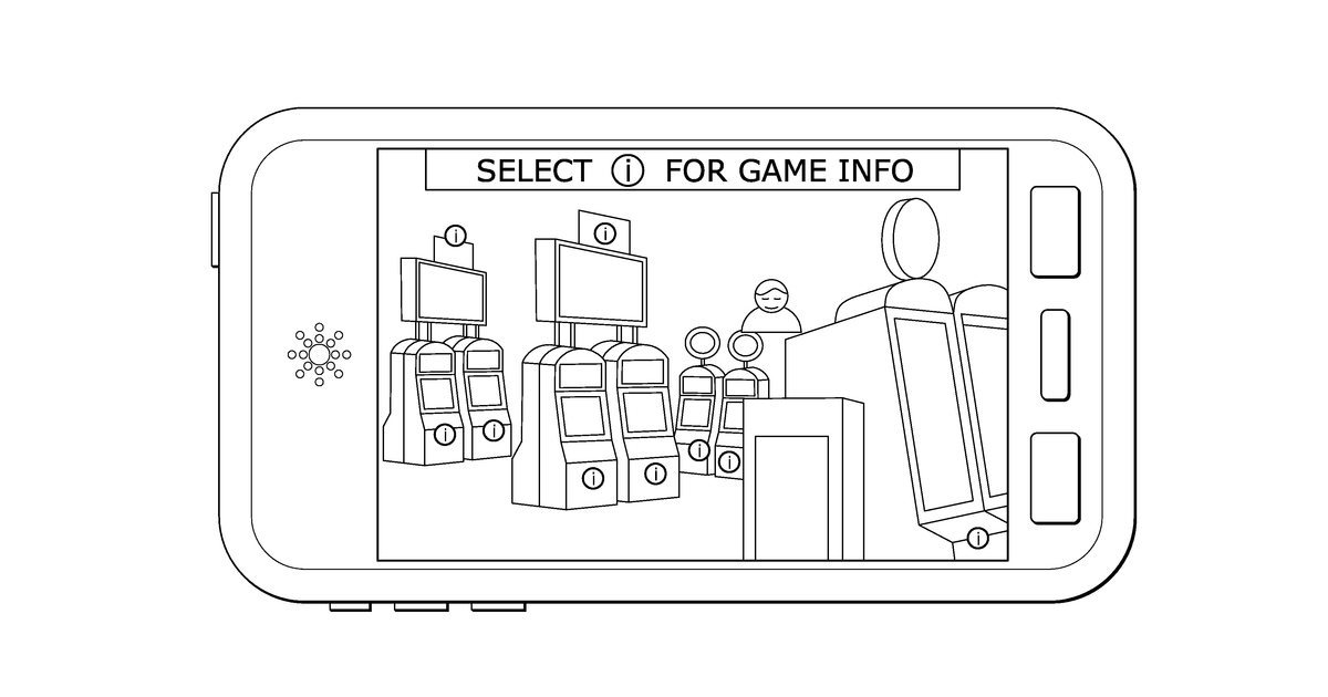 Patent drawing for System and method for augmented reality gaming