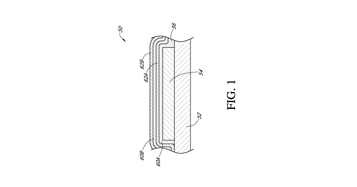 Patent drawing for Organic thin film ink compositions and methods