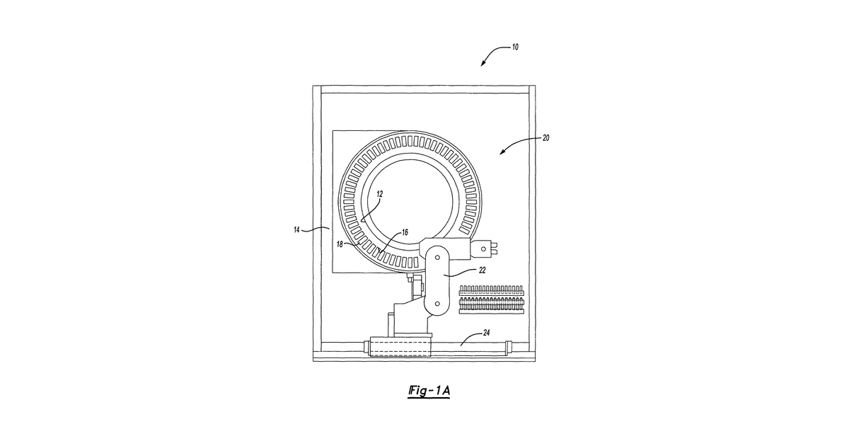 Patent drawing for Automated customized cosmetic dispenser